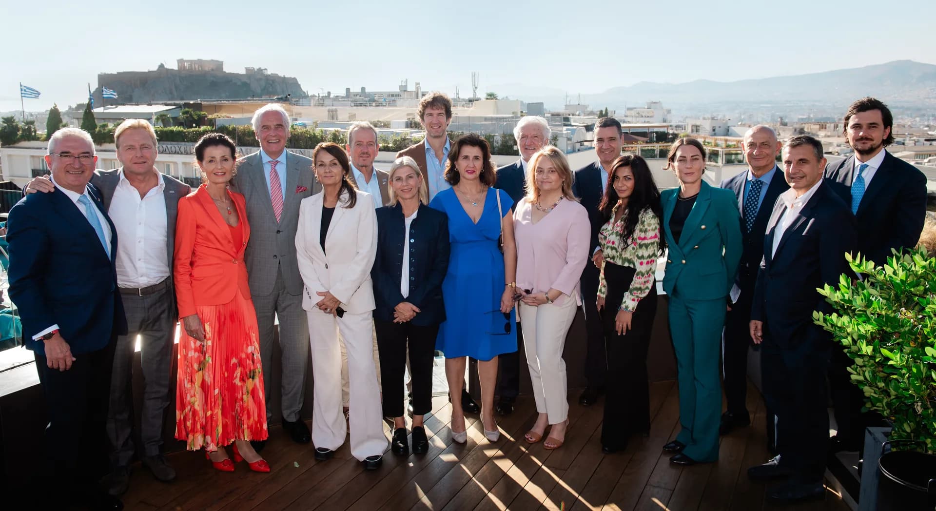 Les membres d'EREN lors de la réunion annuelle