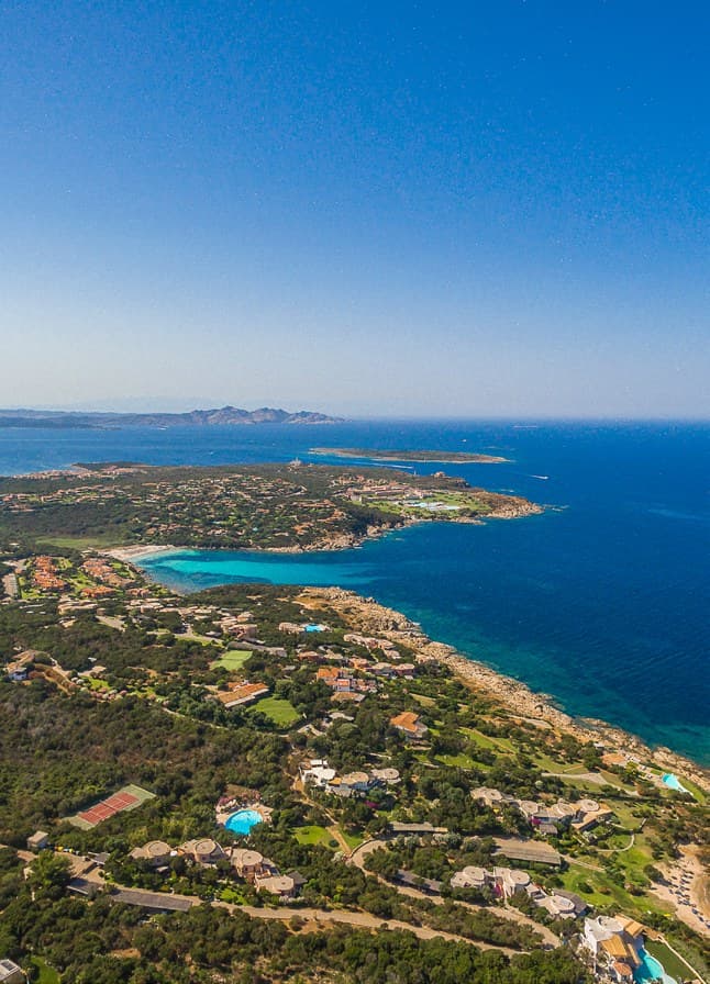 Villa costiera, Costa Smeralda, Sardegna
