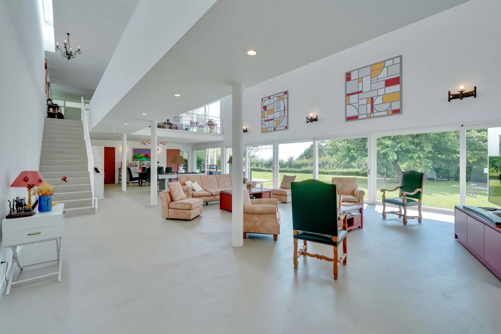 Lugano-Cadro: elegant designer villa with spacious garden for sale - 3