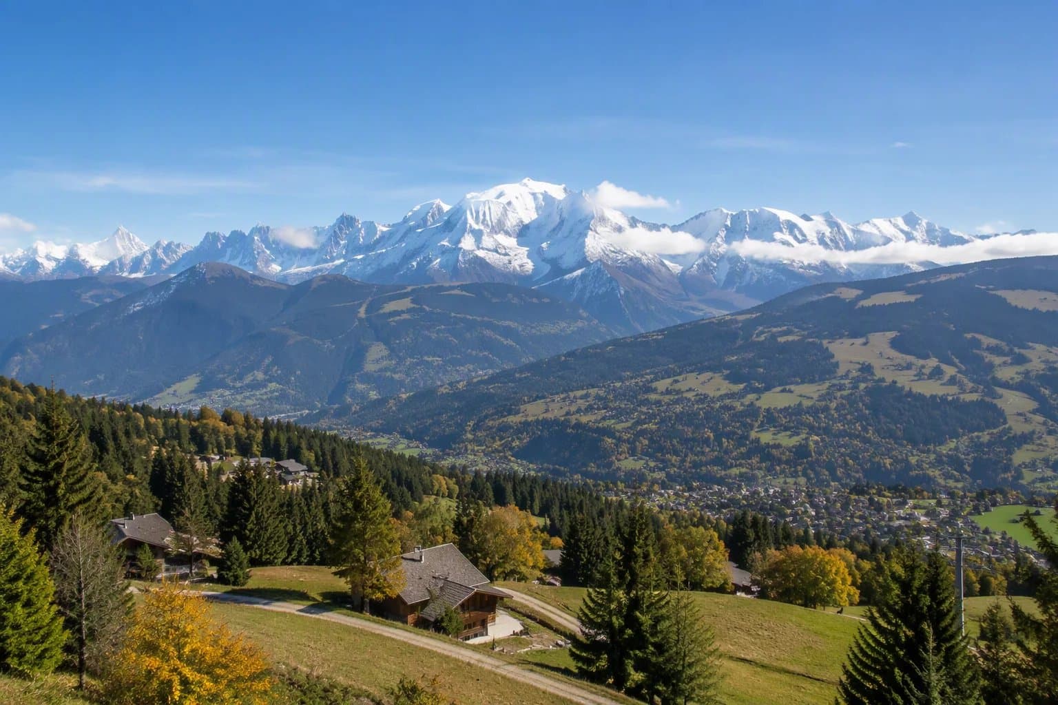 Parcela excepcional en Mont d’Arbois — campo de golf