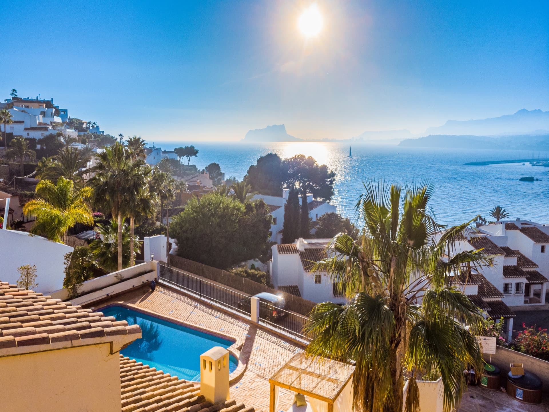 This stunning villa is located in the beautiful town of Moraira, in the province of Alicante. - 3