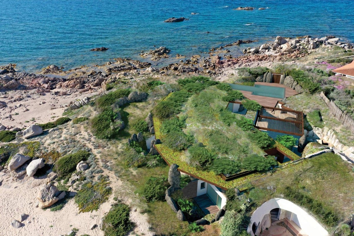 Villa Riva – Waterfront Biophilic Design ist ein im Entstehen begriffenes Projekt in Portobello di Gallura, westlich der Region Gallura – Costa Smeralda. - 2