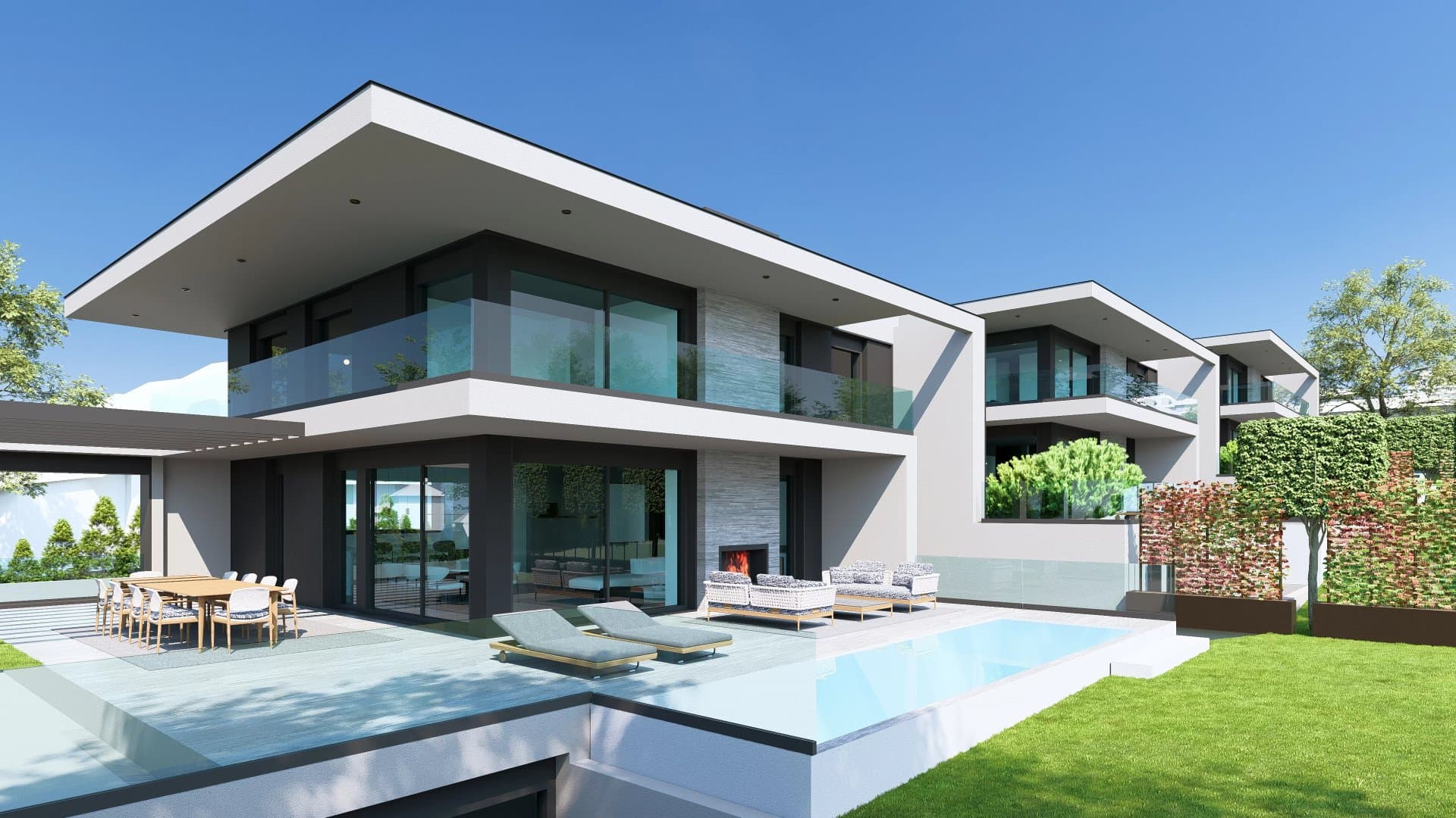 Connétable 3, villa nuova immersa nel verde a Cologny - 2