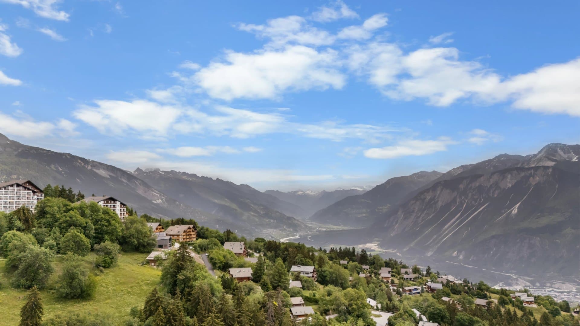 Un ático excepcional con vistas a los Alpes del Valais