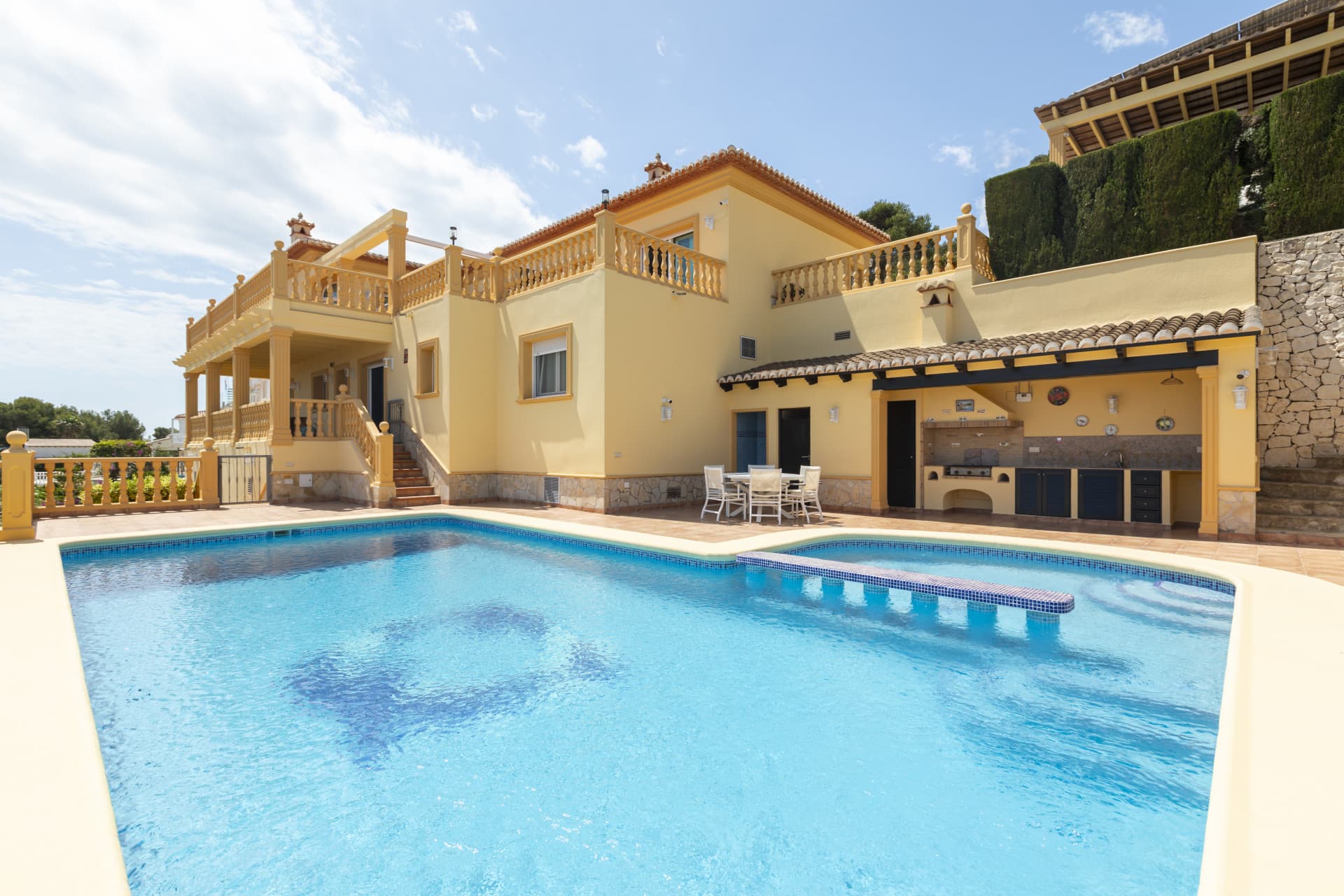 Elegant property with spectacular views of the sea and the island of Portichol in the quiet area of Balcón al Mar in Jávea (Aicante) Spain. - 22