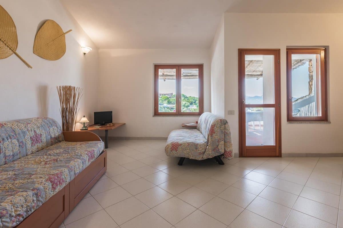 Available for rent, the Bilocale 4 persone - Basic is set within the Capo Ceraso Resort, nestled in 16 hectares of natural parkland overlooking the sea. - 3