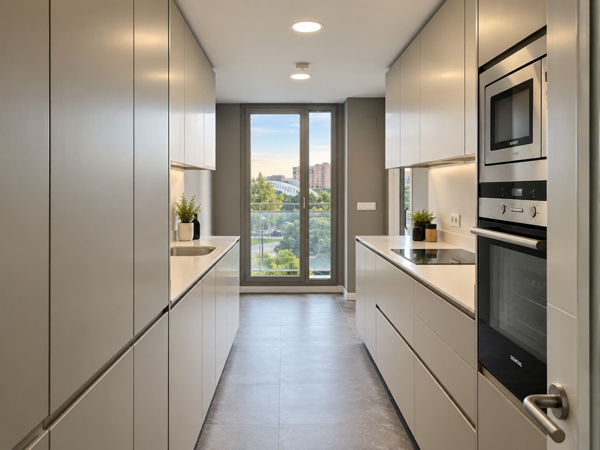 This house renovated in Avenida de France, Valencia, is located next to the City of Arts and Sciences and the Jardines del Turia, in a residential area close to the city center and well connected… - 4