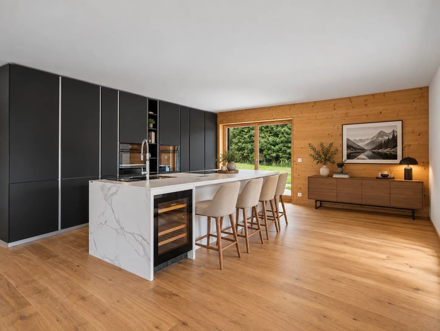 Contemporary Alpine Living in a Peaceful Setting - 3