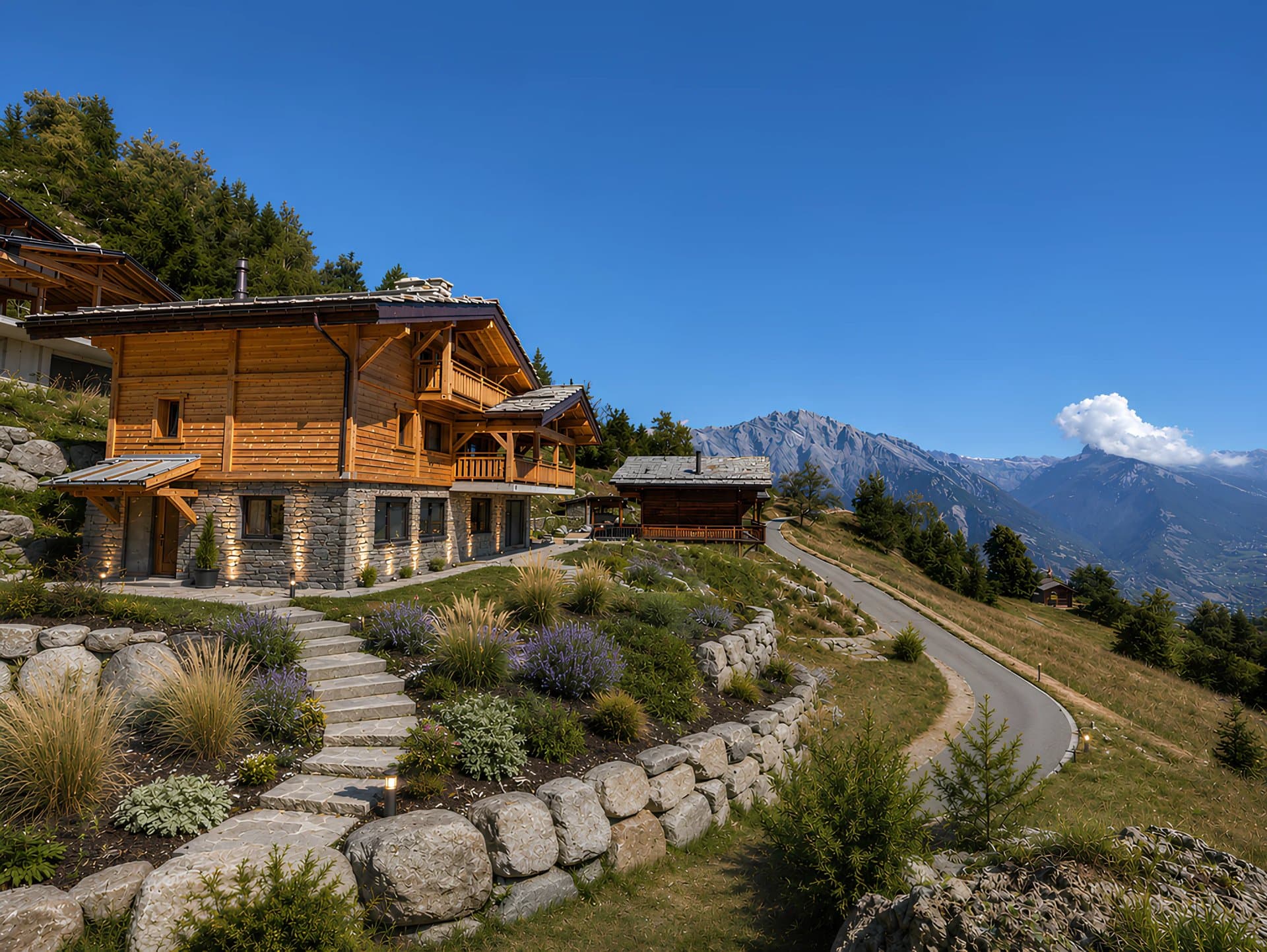 An exceptional chalet in a picturesque natural setting