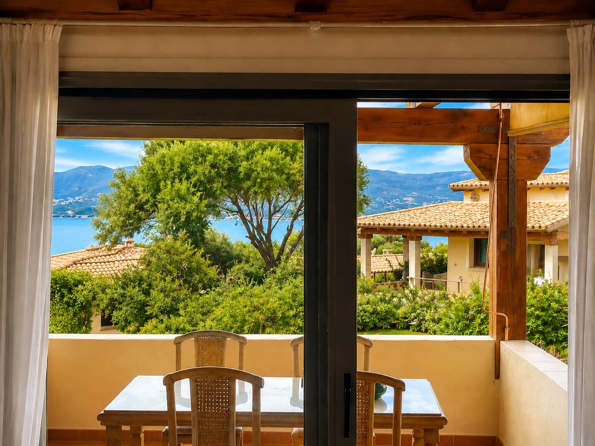 Set in an exclusive enclave in Puntaldia, overlooking the sea and framed by the estate's lush greenery, this two-level, one-bedroom residence is offered entirely turnkey. - 3