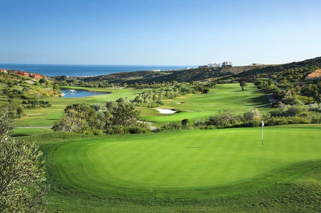 Golf course in Finca Cortesin