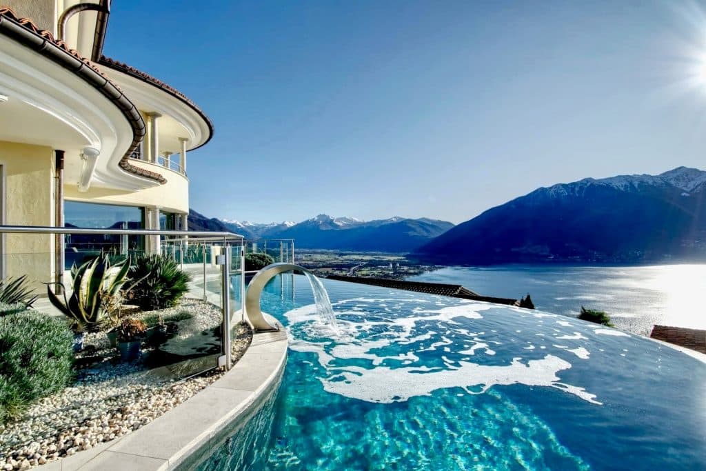 Mediterranean villa in the Ticino