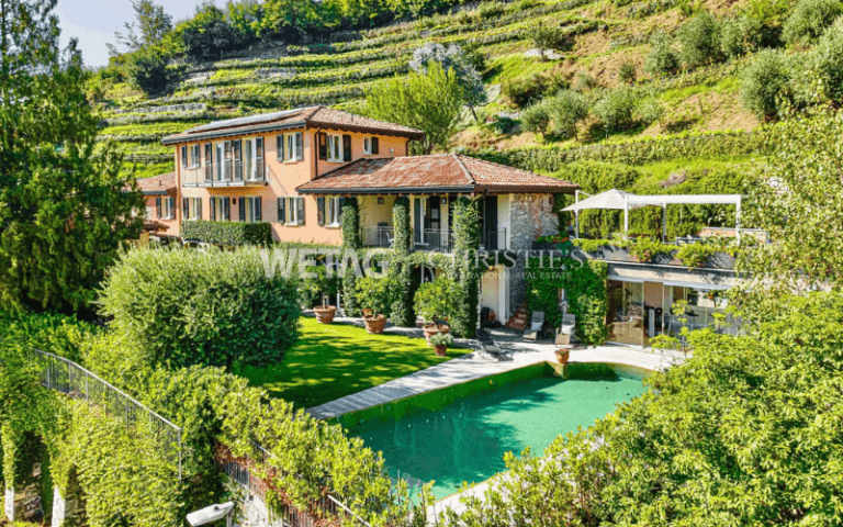 Property of the Week: Beautiful estate with vineyard in Vacallo, Ticino
